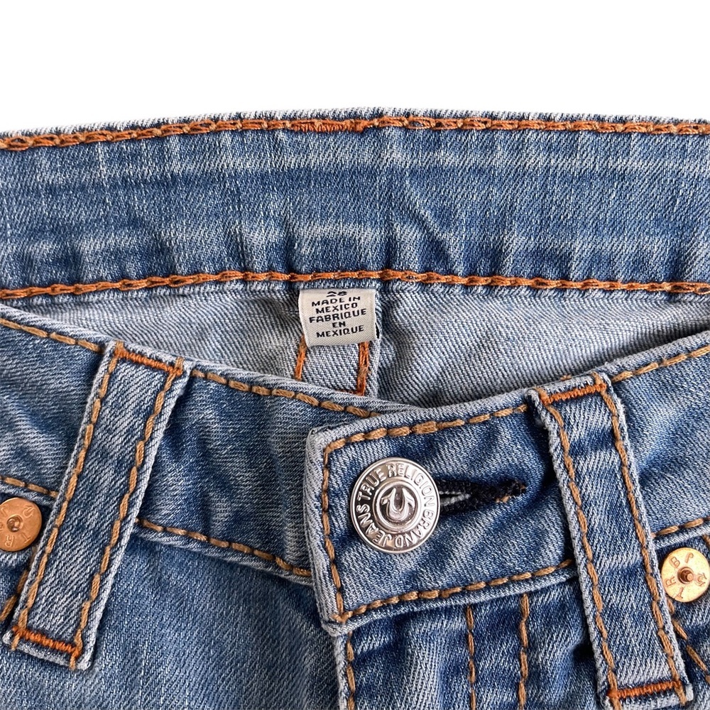 True Religion Straight Leg Jeans 26 - Picture 6 of 8